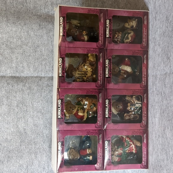 Kirkland Signature Other - Kirkland Signature Teddy Bear Christmas Ornaments Original Sealed  8 Package
